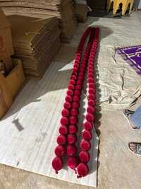 Maroon Color Velvet Ball String