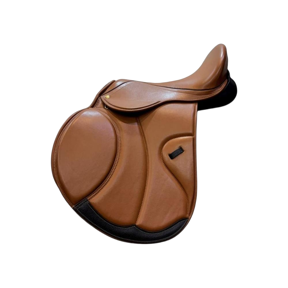 Horse Leather Jumping Saddle