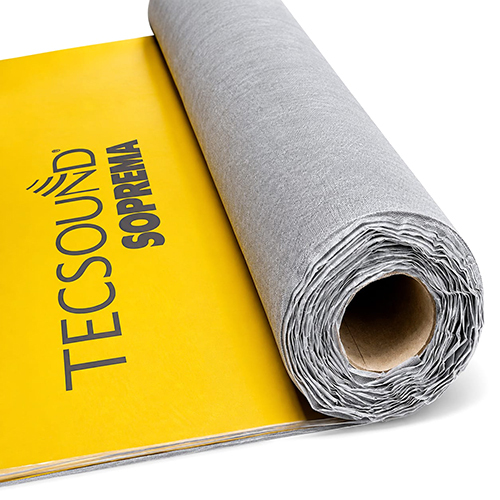 Acoustic Soundproofing Membrane - Color: Black