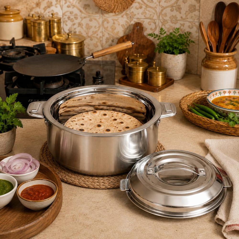 Ss Casserole 2000ml