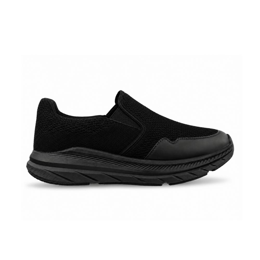 Fresh Walk Black Men'S Walking Shoes - Feature: Lightweight