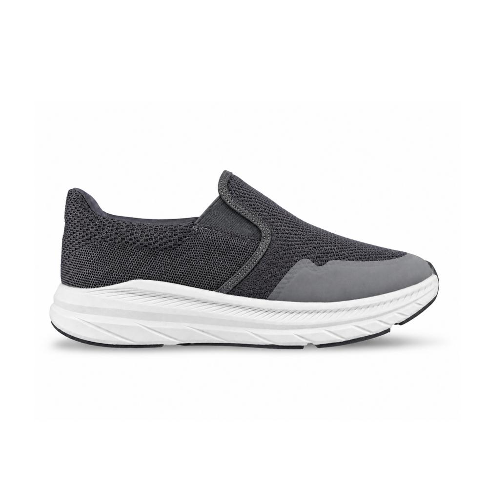 Fresh Walk D-Grey Men'S Walking Shoes - Color: Dark Grey