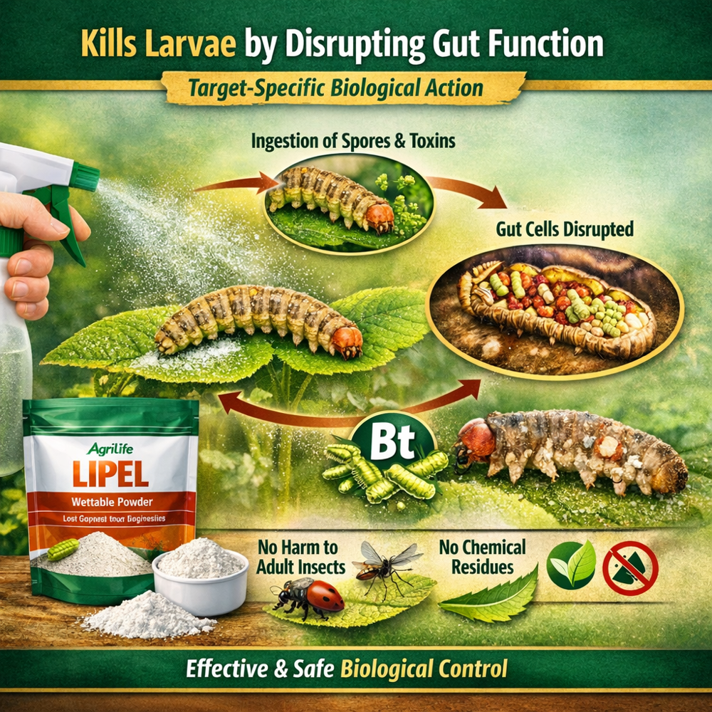 AgriLife - Lipel (BTK) - Bacillus thuringenesis var kristaki