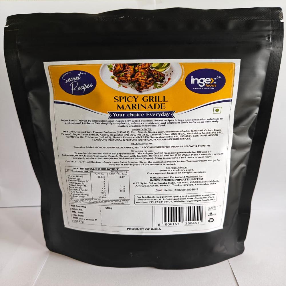 SPICY GRILL MARINADE