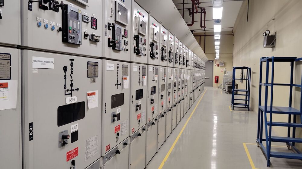Industrial Switchgear Control Panel