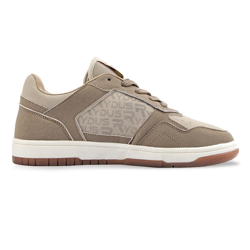 R-Club Beige/White Men's Casual Shoes
