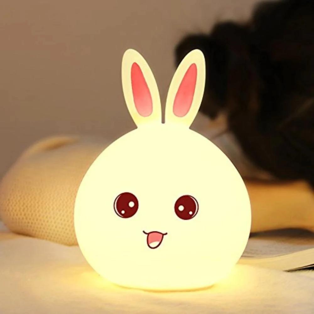 Cute Rabbit Silicon Lamp 