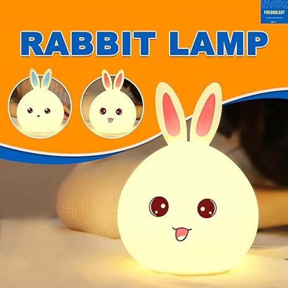 Cute Rabbit Silicon Lamp 