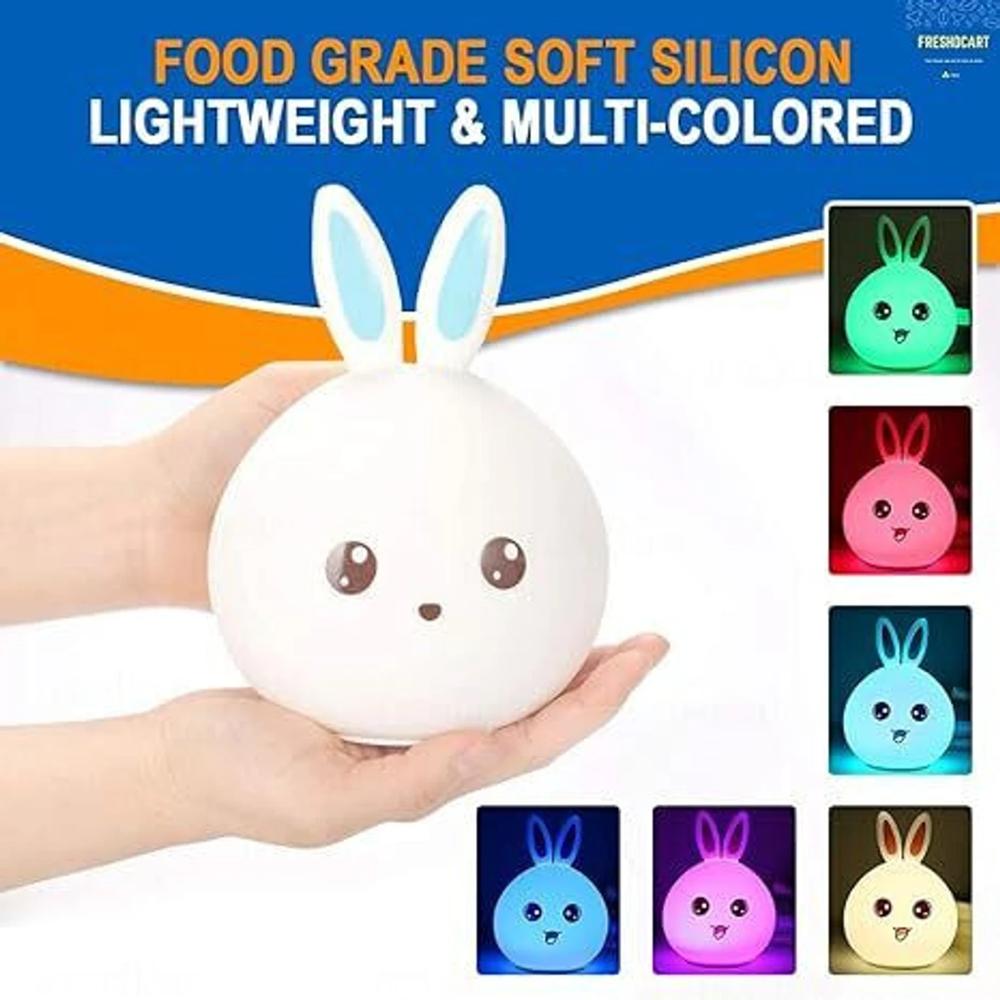 Cute Rabbit Silicon Lamp 