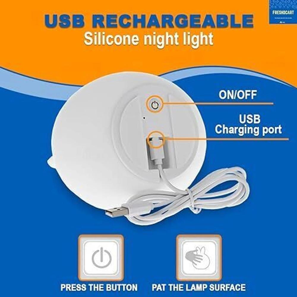 Cute Rabbit Silicon Lamp 