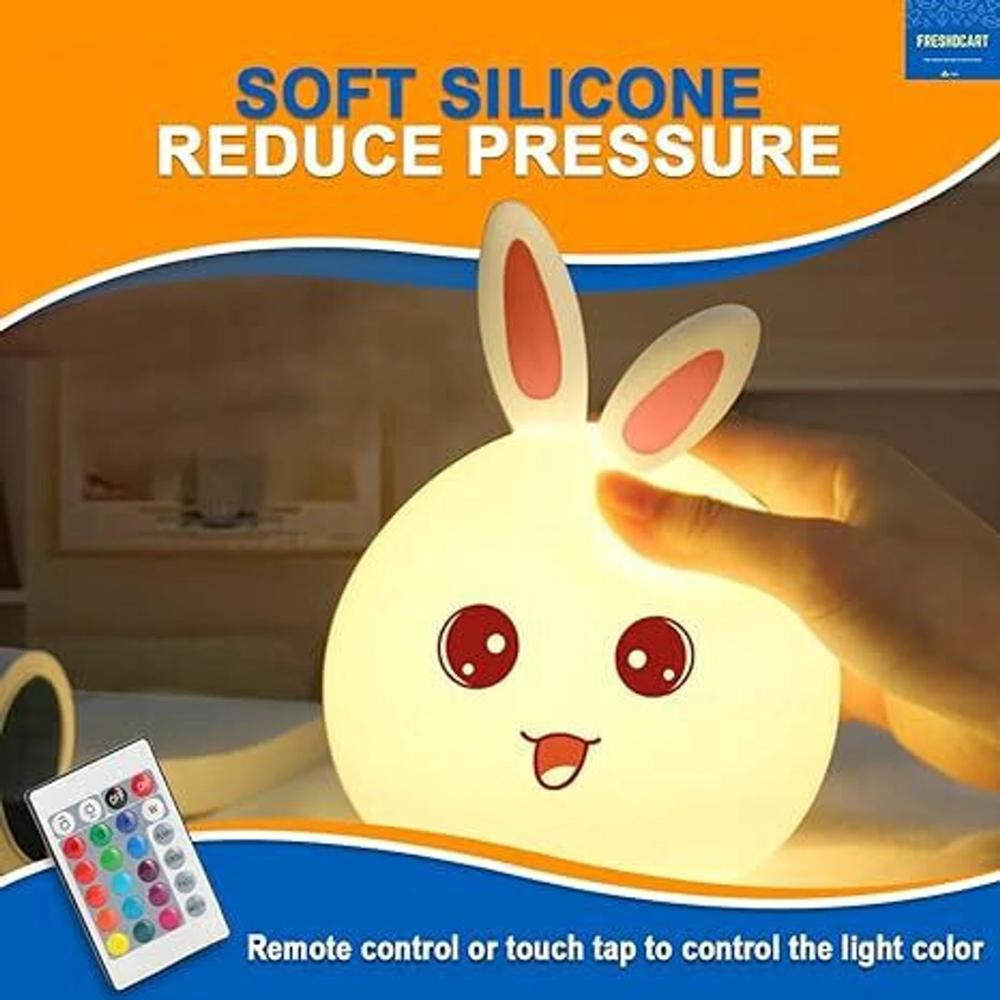 Cute Rabbit Silicon Lamp 