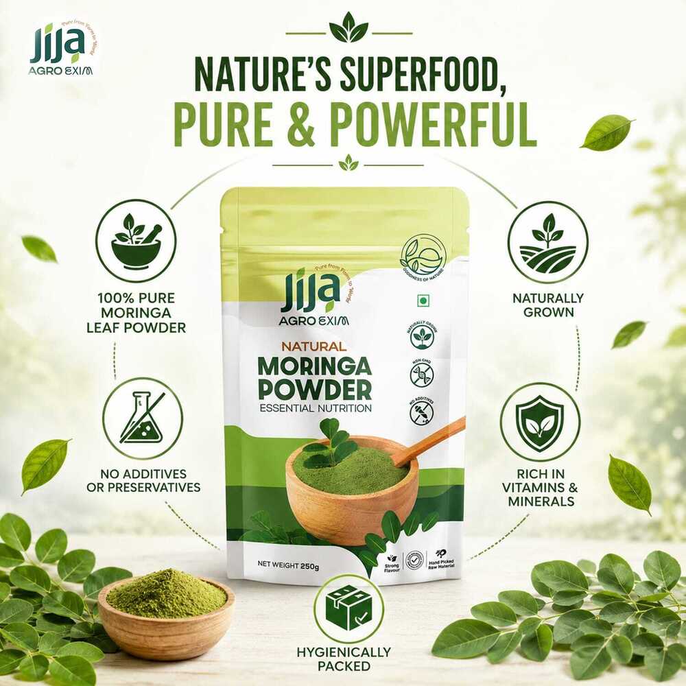 100% 250 gm Pure Moringa Leaf Powder