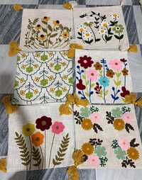 Embroidery Cushion Cover