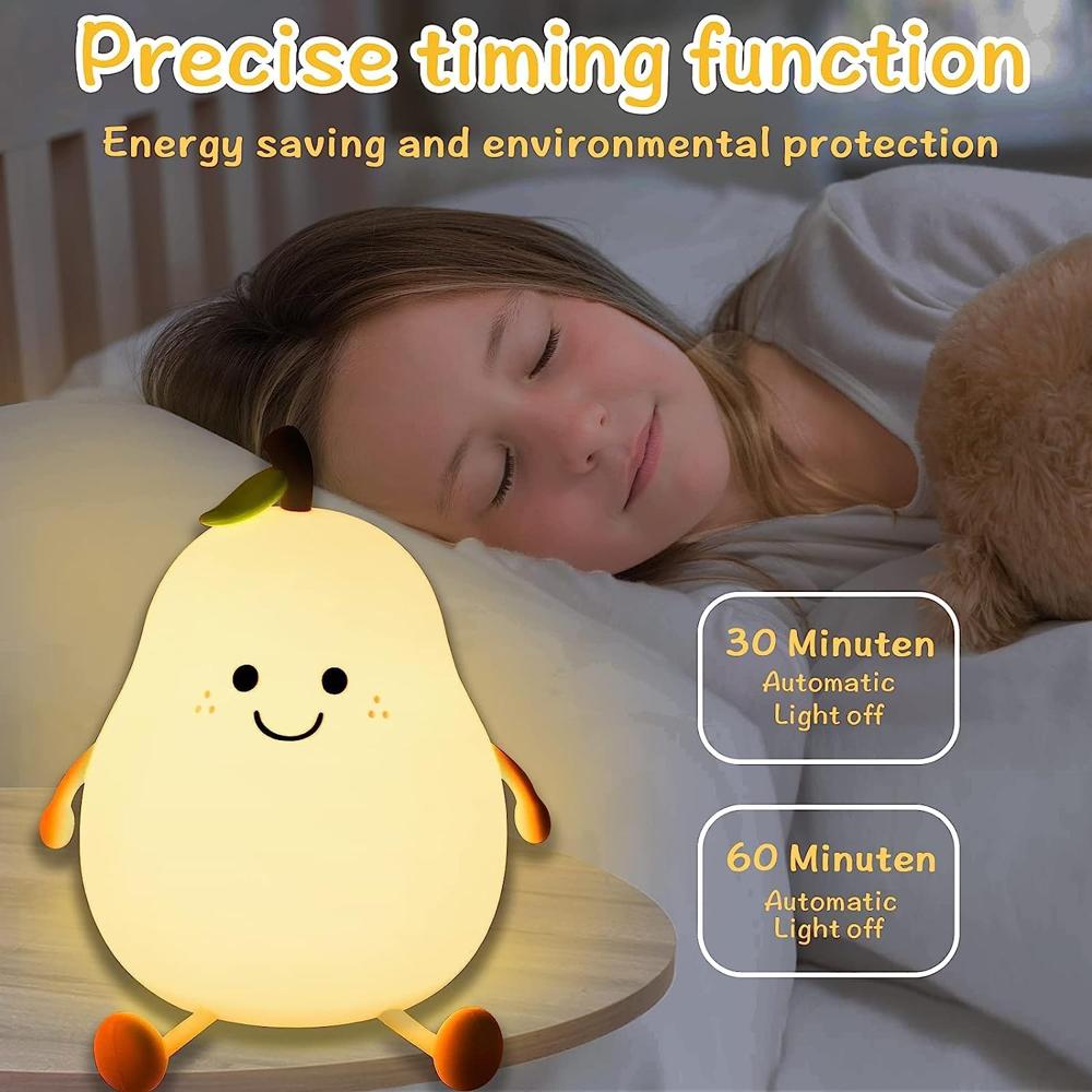 PEAR SHAPAD SLEEPING LAMP