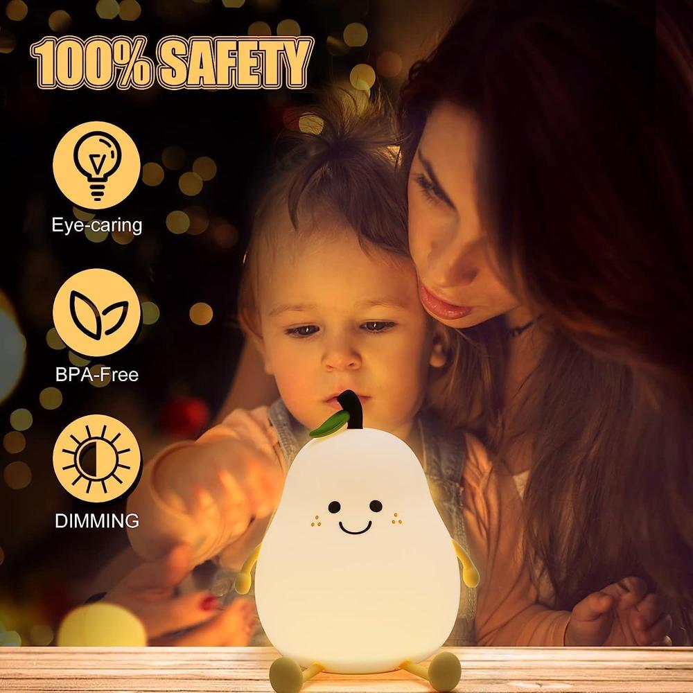 PEAR SHAPAD SLEEPING LAMP