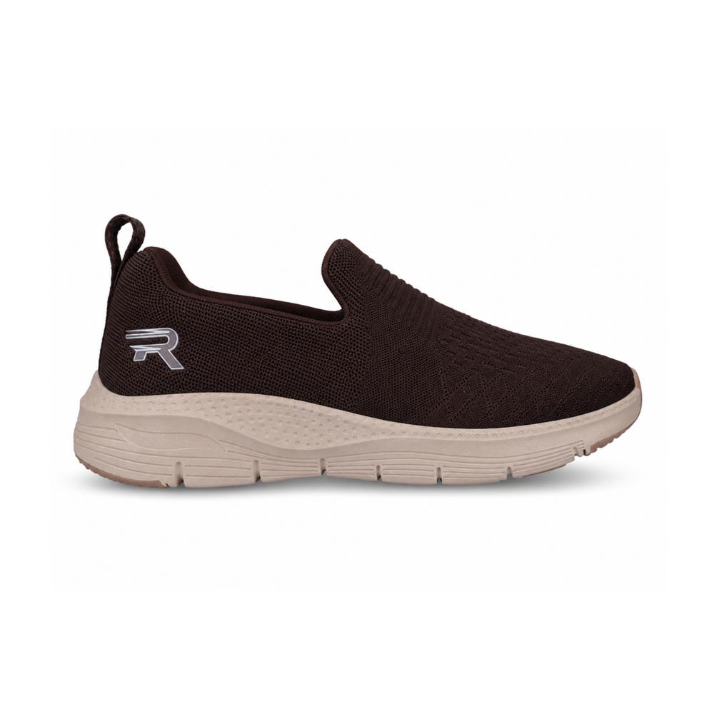 Retro Brown Men's Walking Shoes