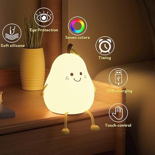 PEAR SHAPAD SLEEPING LAMP