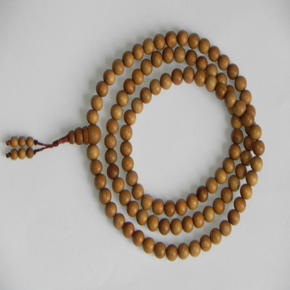 wrist mala sandalwood