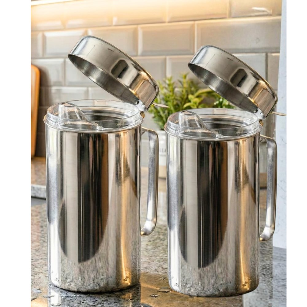 Stainless steel oil pot