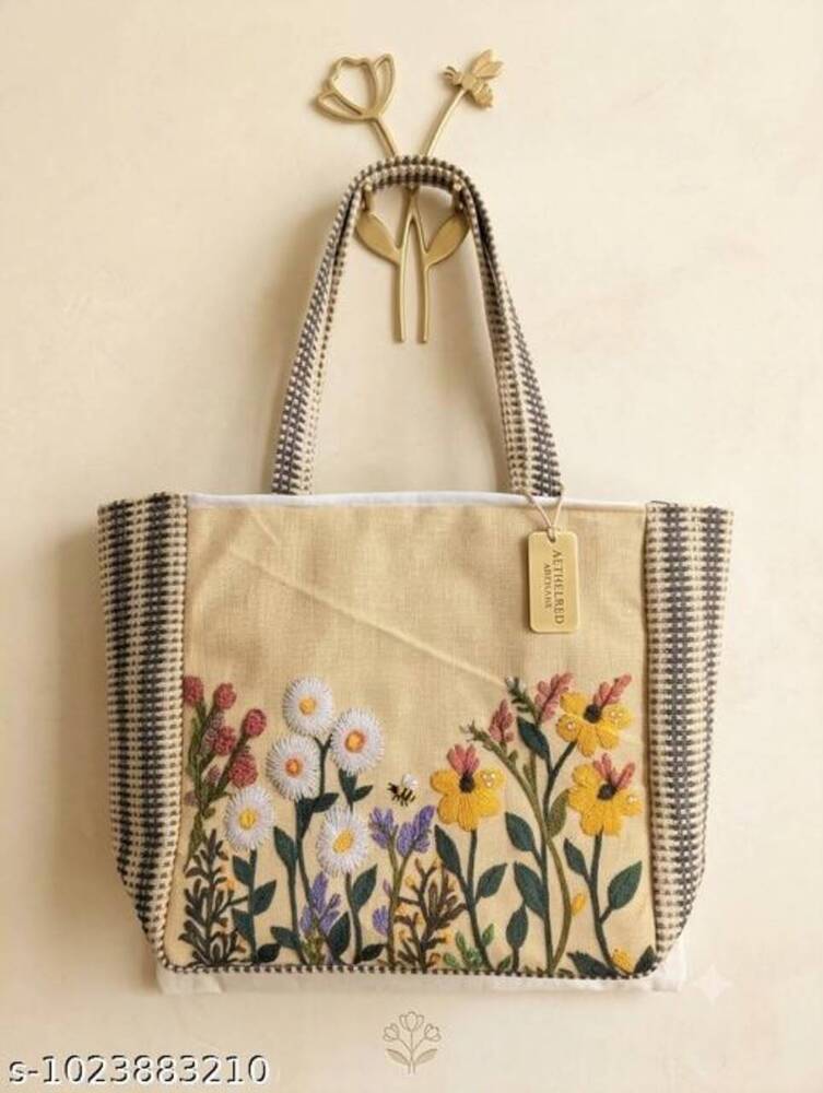 Print Tote Handbag