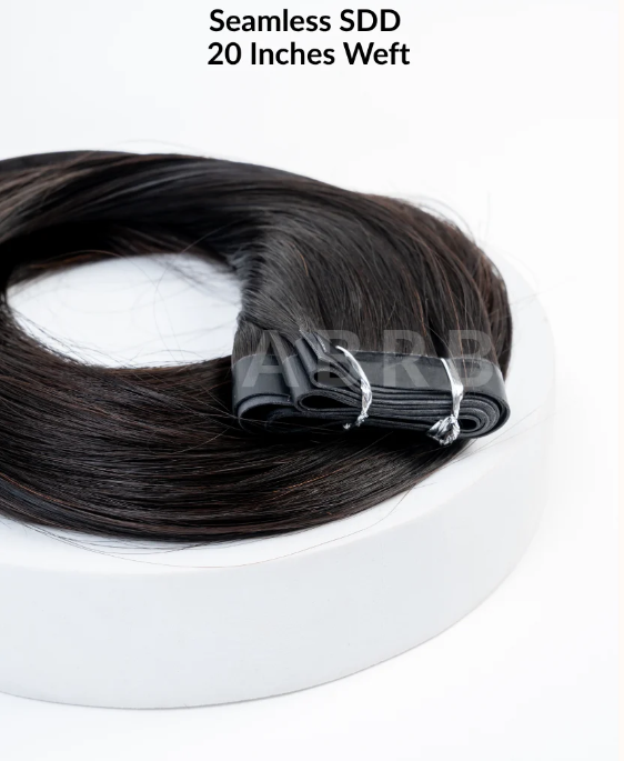 Seamless Sdd 20 Inches Weft - Color: Black