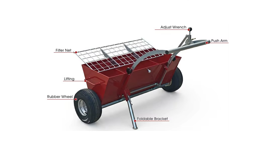 Topping Material Spreader - Attributes: Easy To Operate