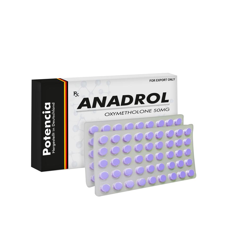 Potencia Biotech Anadrol 50 Mg 