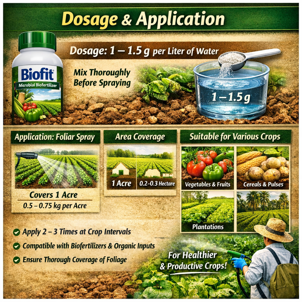 Agrilife BioFit - Biofungicide & PGPR