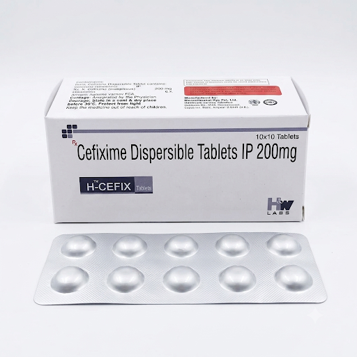 H-CEFIX Tablets - Cefixime Dispersible Tablets IP 200mg