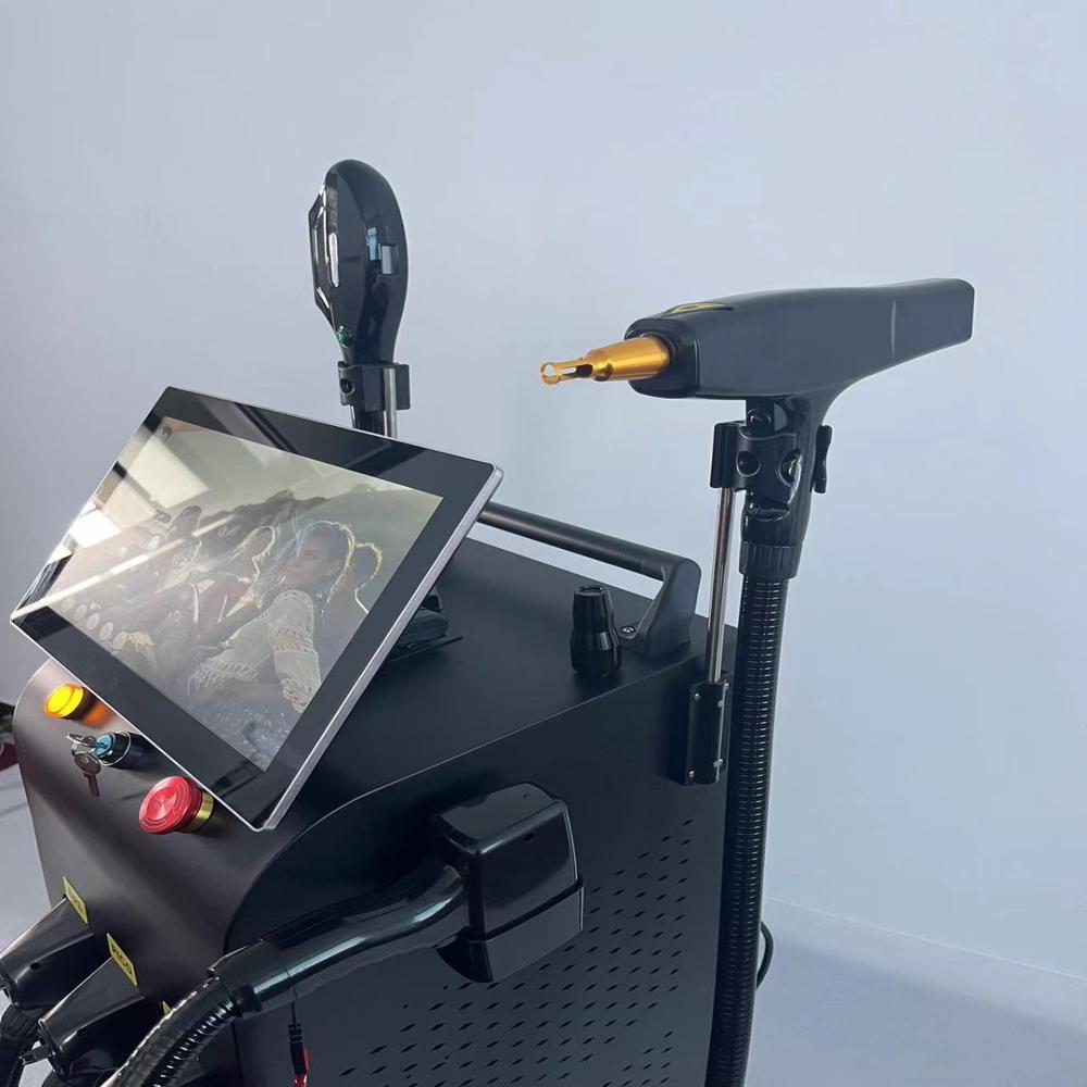  808+IPL+PICO 3 in 1 system Hair Removal Machine