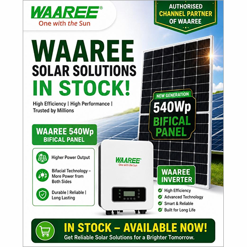 540Wp Bifical Panel Solar Kit