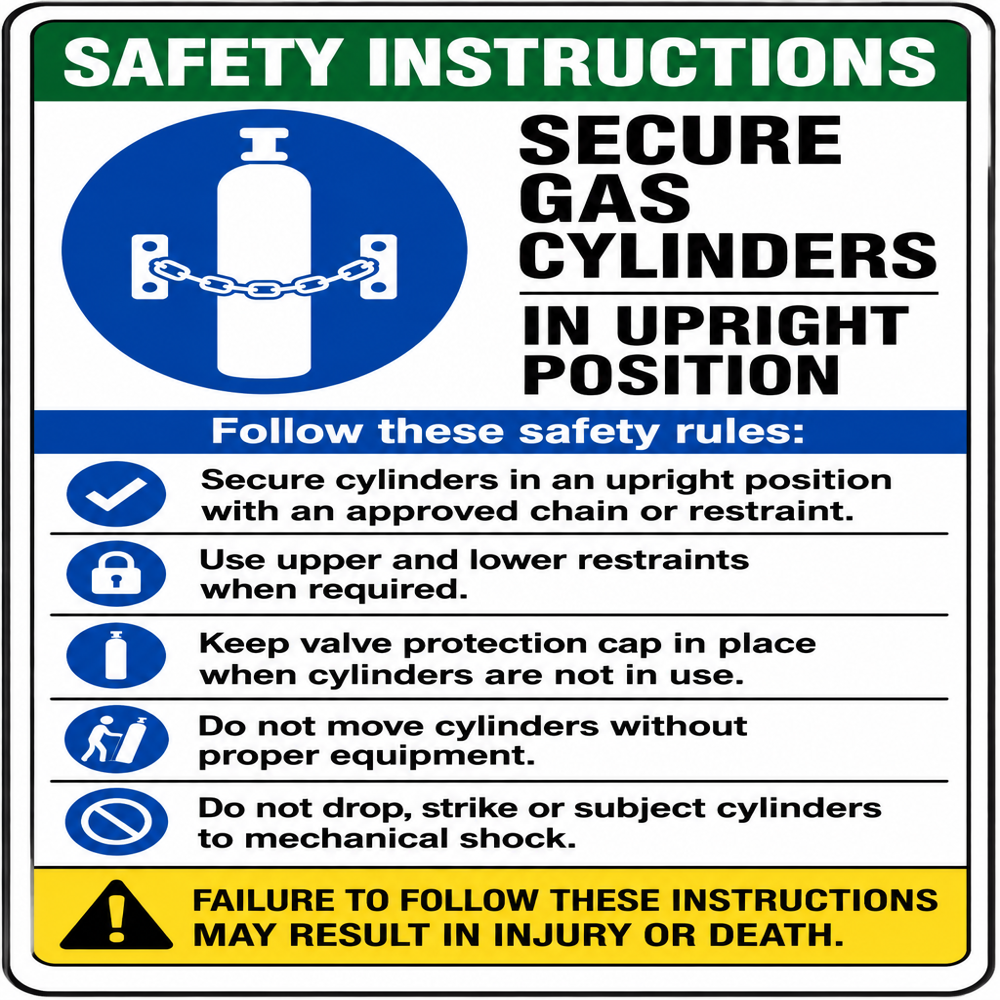 Safety Instruction - Application: Factories