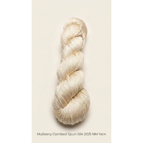 Mulberry Combed Spun Silk 20/5 Nm Yarn - Application: Weaving