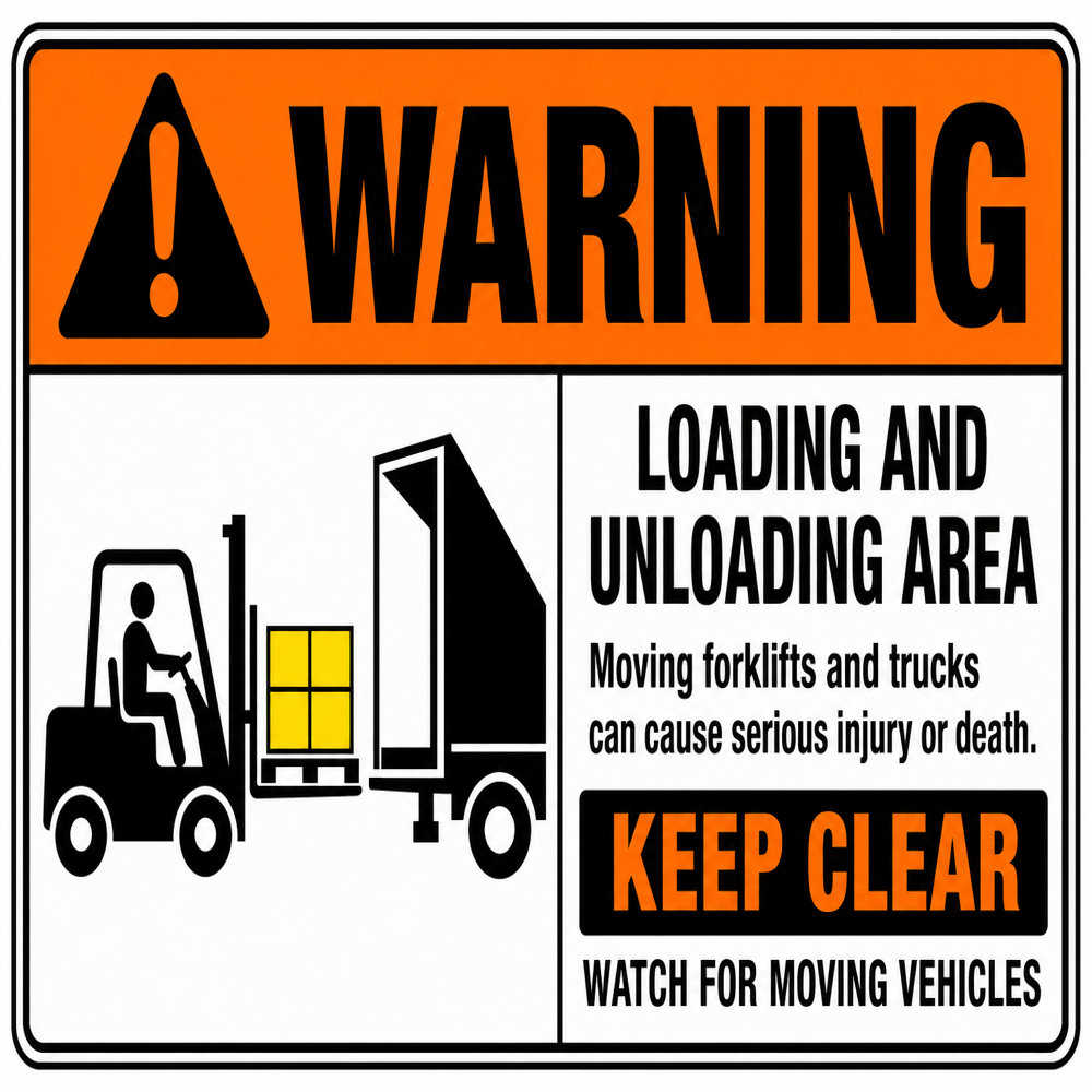 Warning Sign Board - Application: Factories