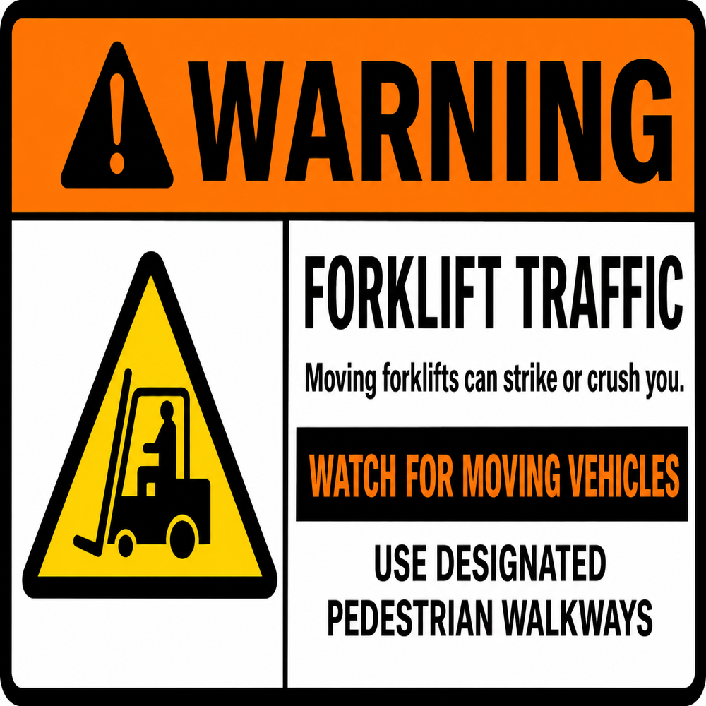 Warning Sign Board - Application: Factories