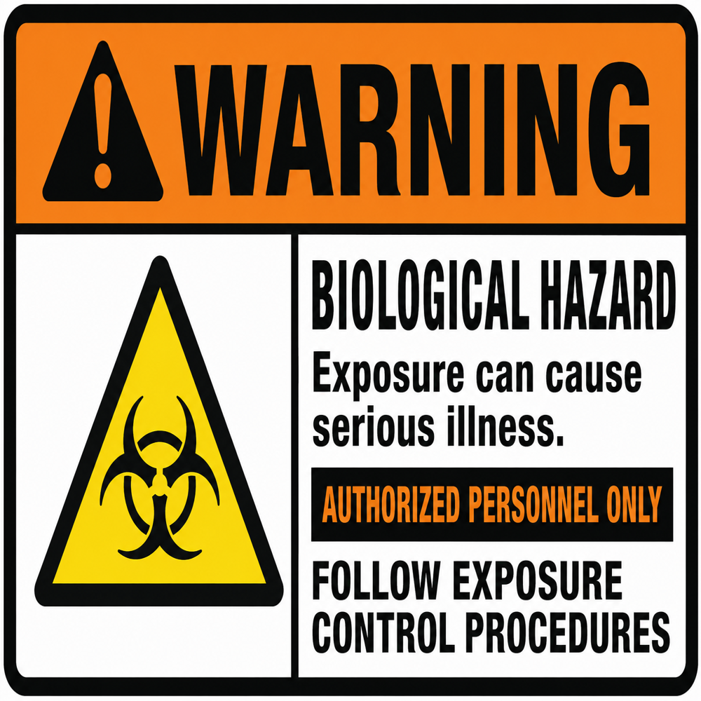 Warning Sign Board - Application: Factories