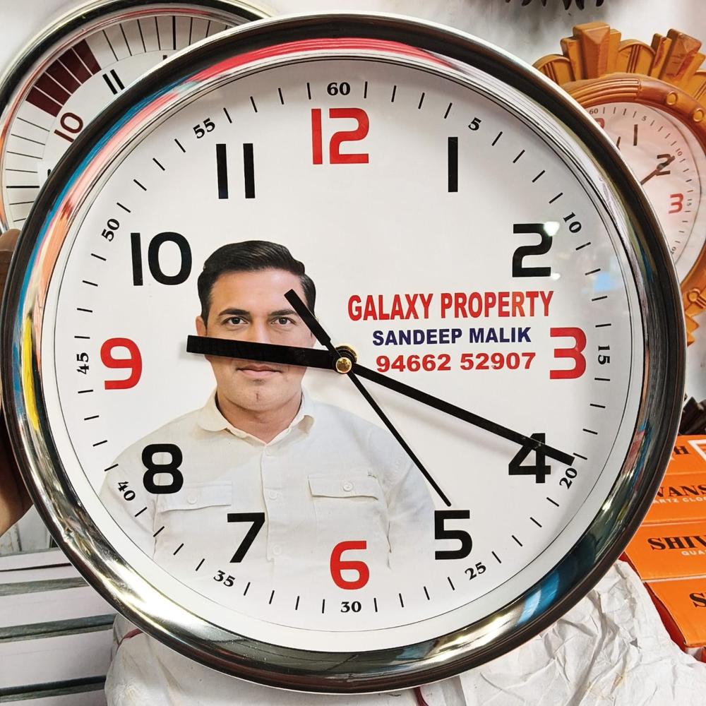 Promotional Wall Clock - Battery Life: 3 Months Months