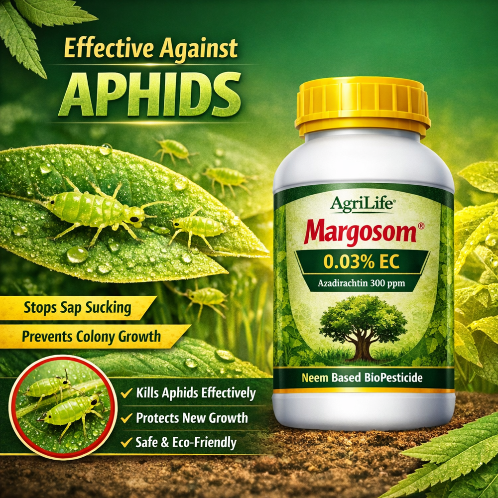 Margosom 0.03 % EC - Azadirachta indica (Neem Oil 300 PPM)