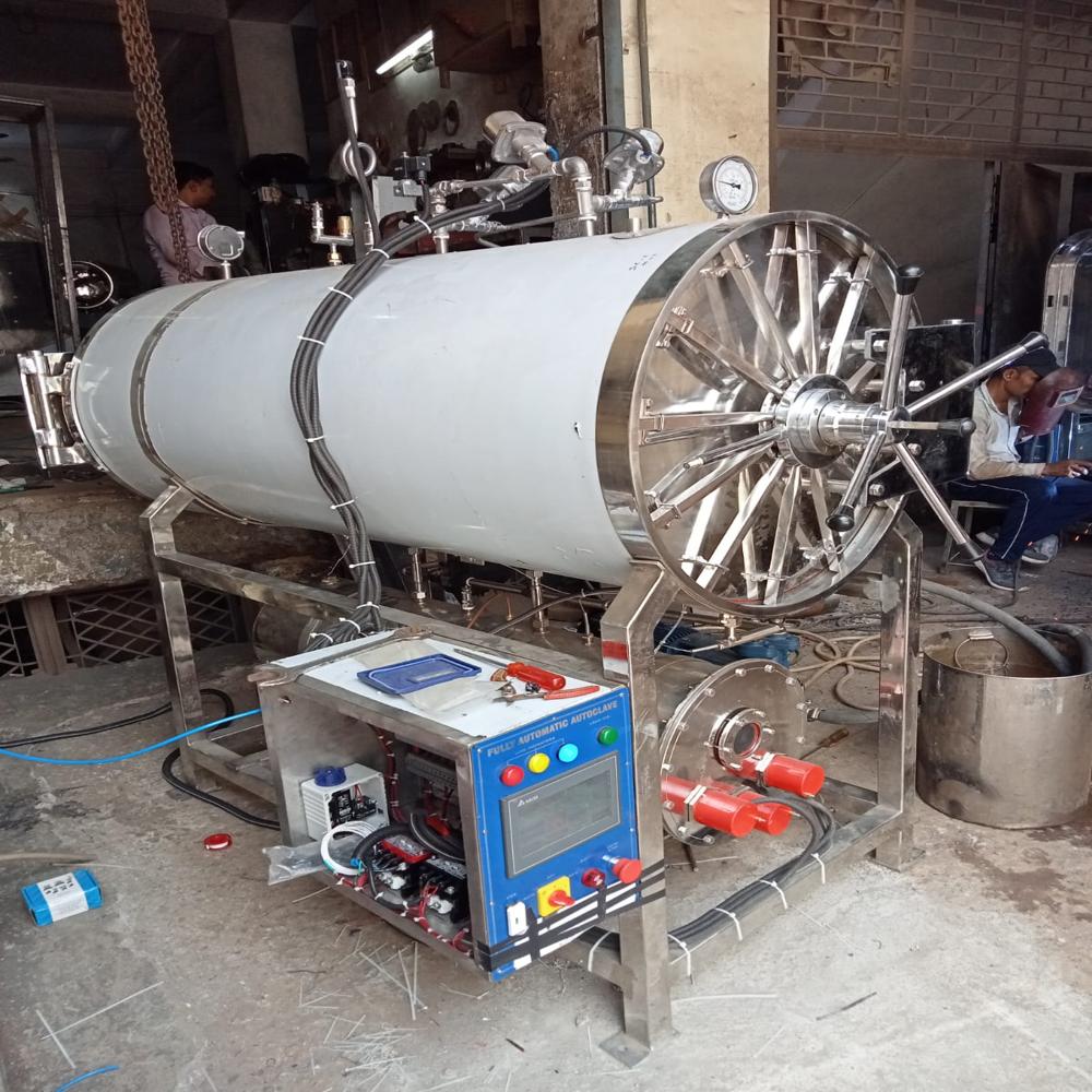 Horizontal Rectangular Autoclave