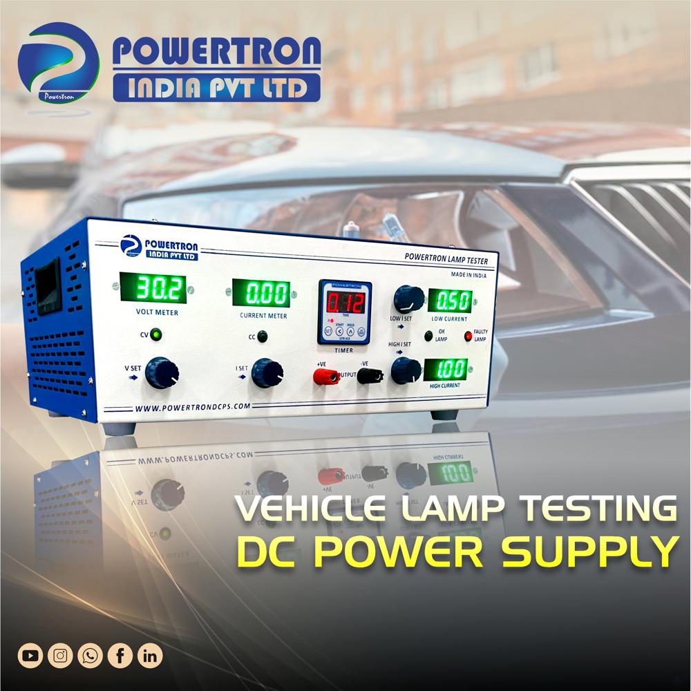 Automotive Lamp Testing DC Power Supply