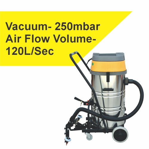 Industrial Dust Collector Wet & Dry 80L-3 With Squeegee