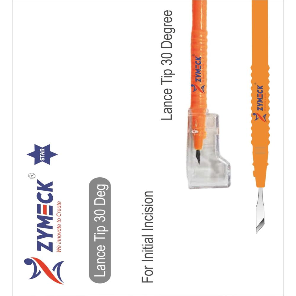 Lance Tip 30D Blade Star - Grade: Medical Grade