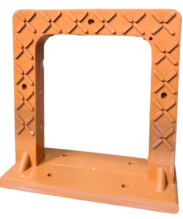 170mm x 165mm Anchor Type PVC Footstep