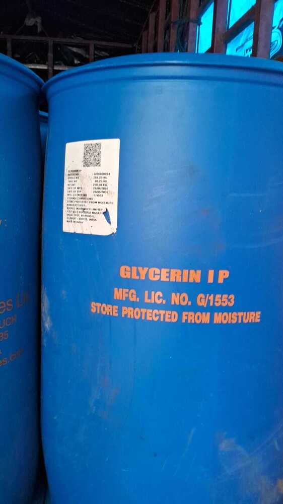 Liquid Glycerin Ip - Boiling Point: 290C (Decomposes)