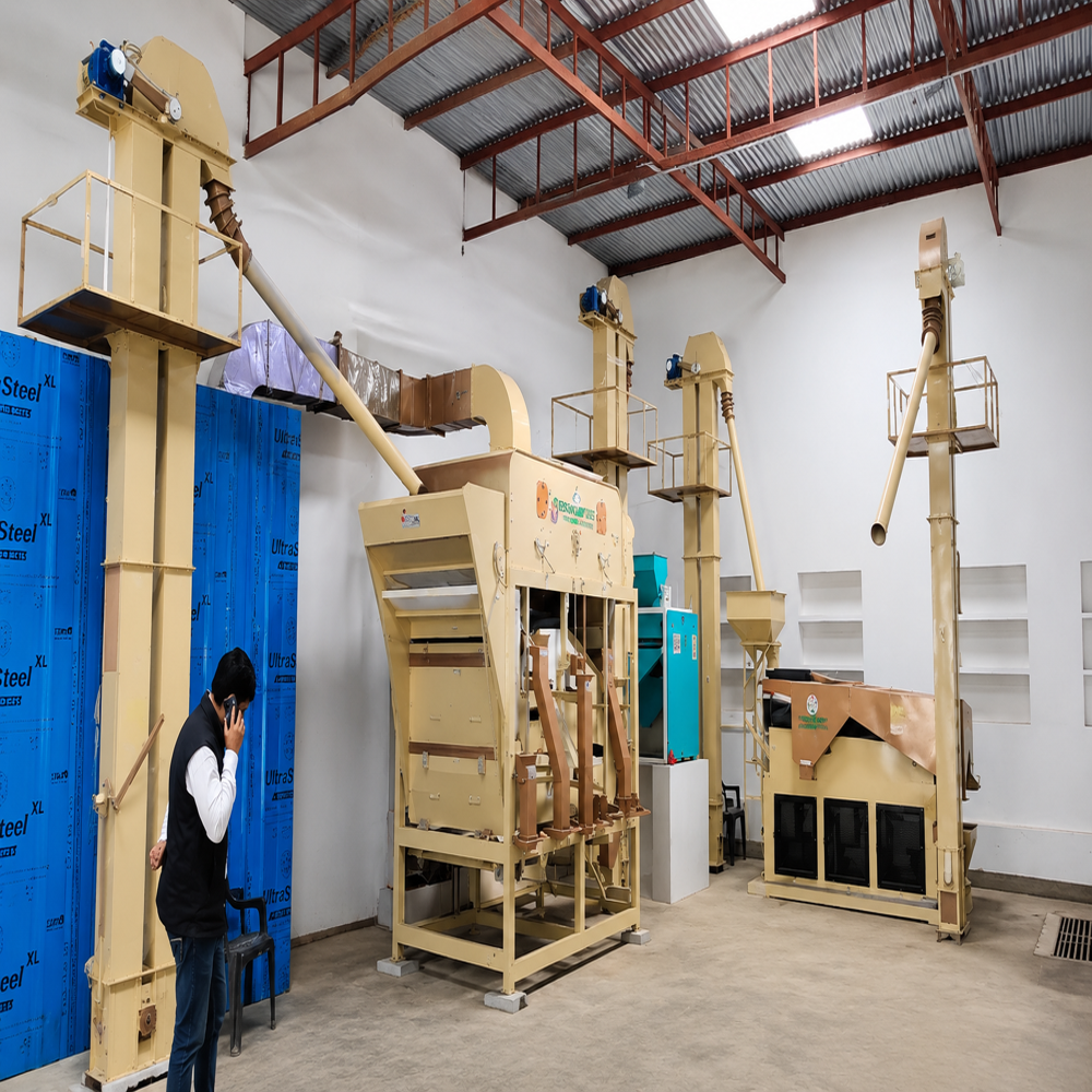 Wheat Cleaning Machine - Automatic Grade: Automatic