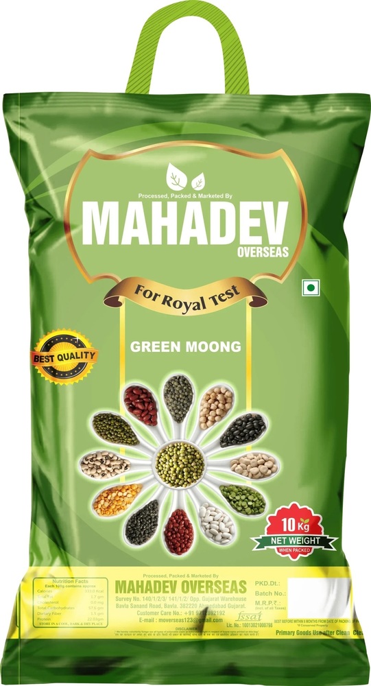 10kg Green Moong