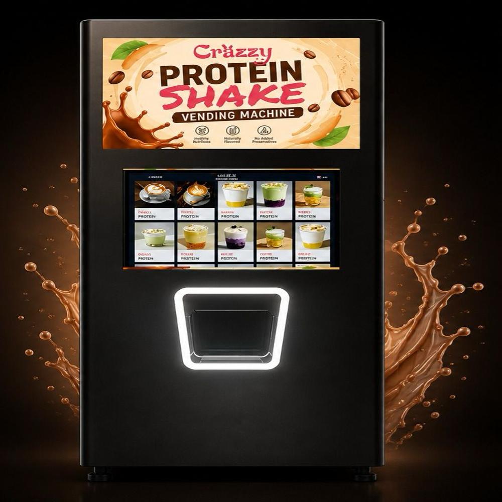 Protein Shake Vending Machine