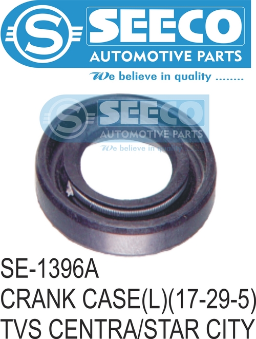 CRANK CASE (L) SHAFT DRIVE - Rubber, 101.6 - 127.0 Meter Dimensions | Patented Wave Seal Lip Design, Smooth Molded Lip for Lubricant Retention