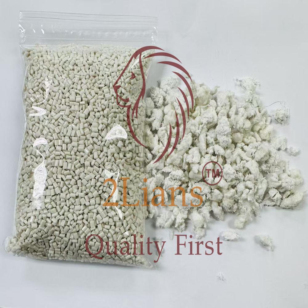 PET yarn popcorn off-white