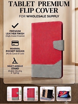 Tablet Flip Cover - Display Color: Color